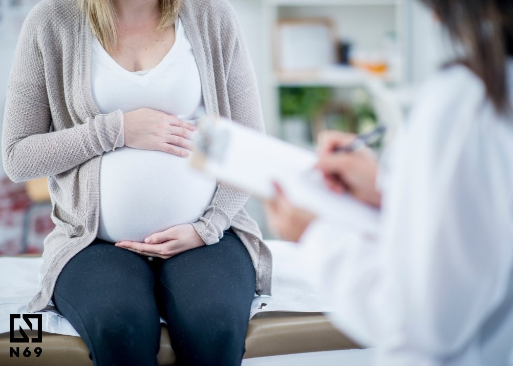 śluz na początku ciąży