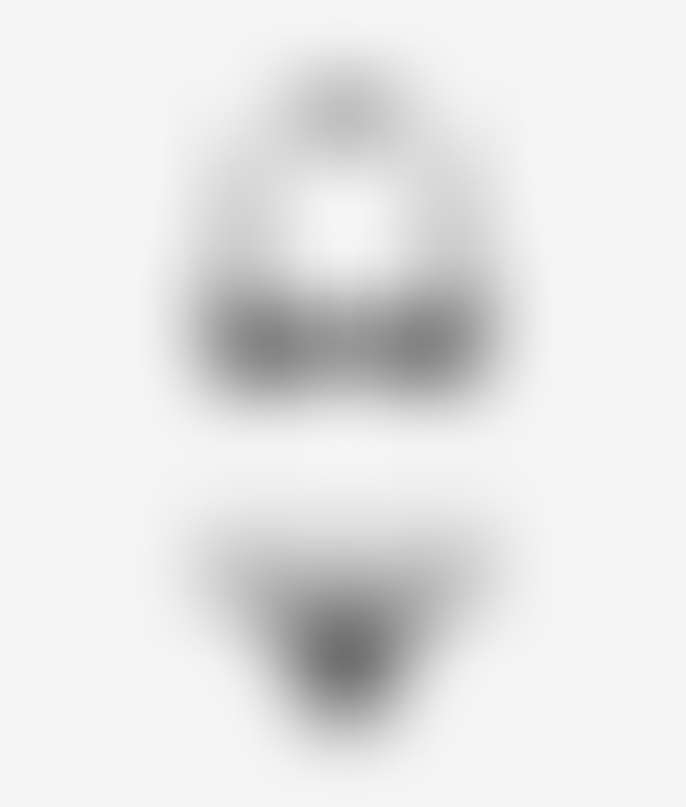 Obsessive Donarella komplet 3-częściowy otwarty