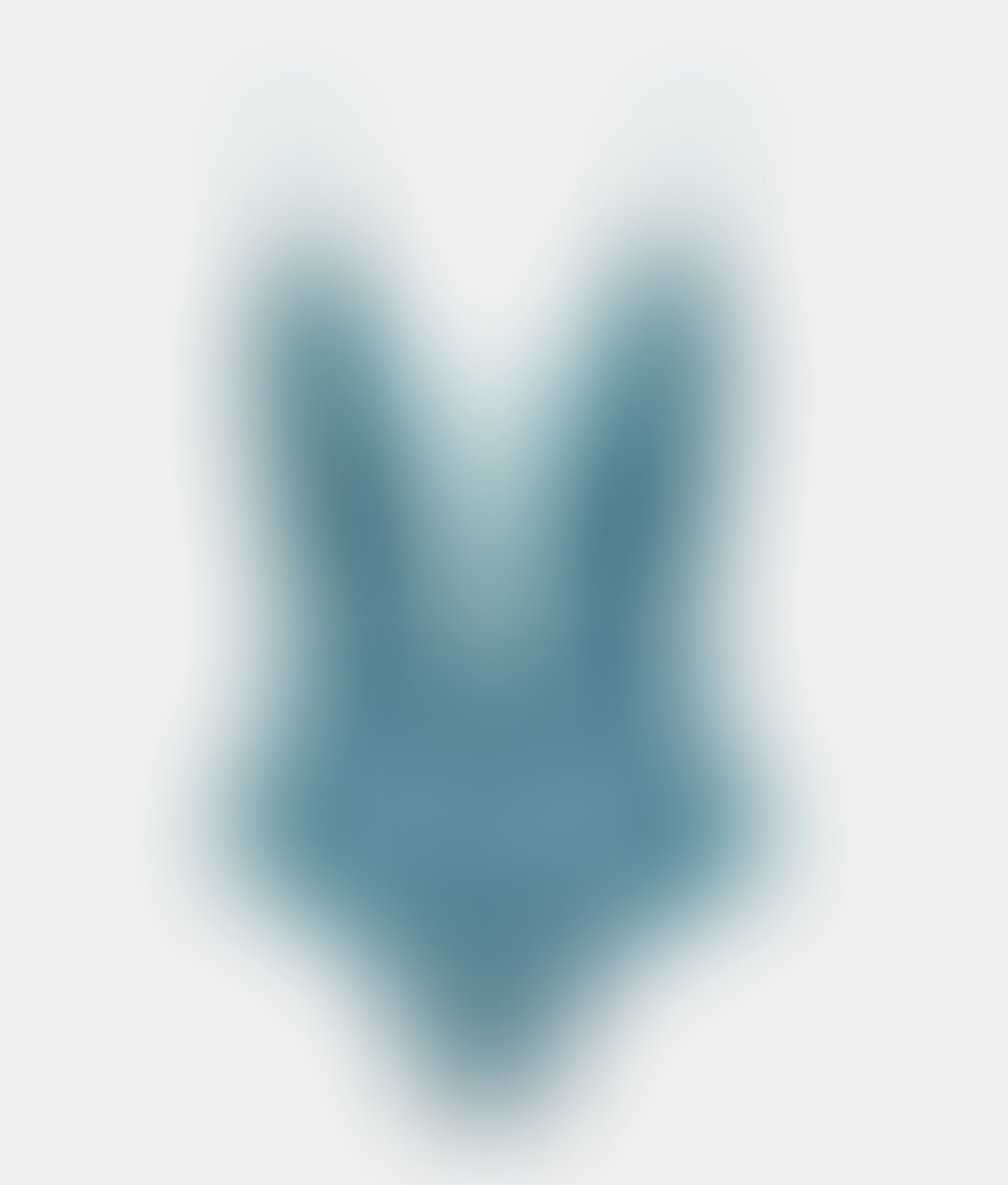 Cottelli turkusowe body z otwartym krokiem