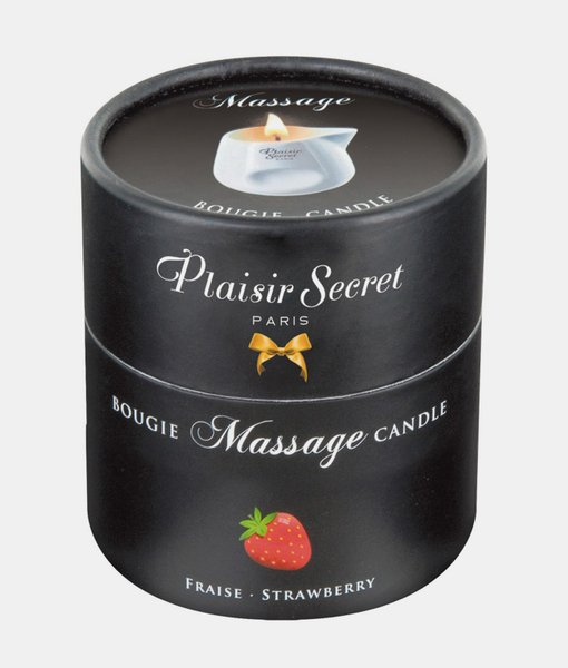 Plaisir secrets Bougie Candle STRAWBERRY Świeca do masażu