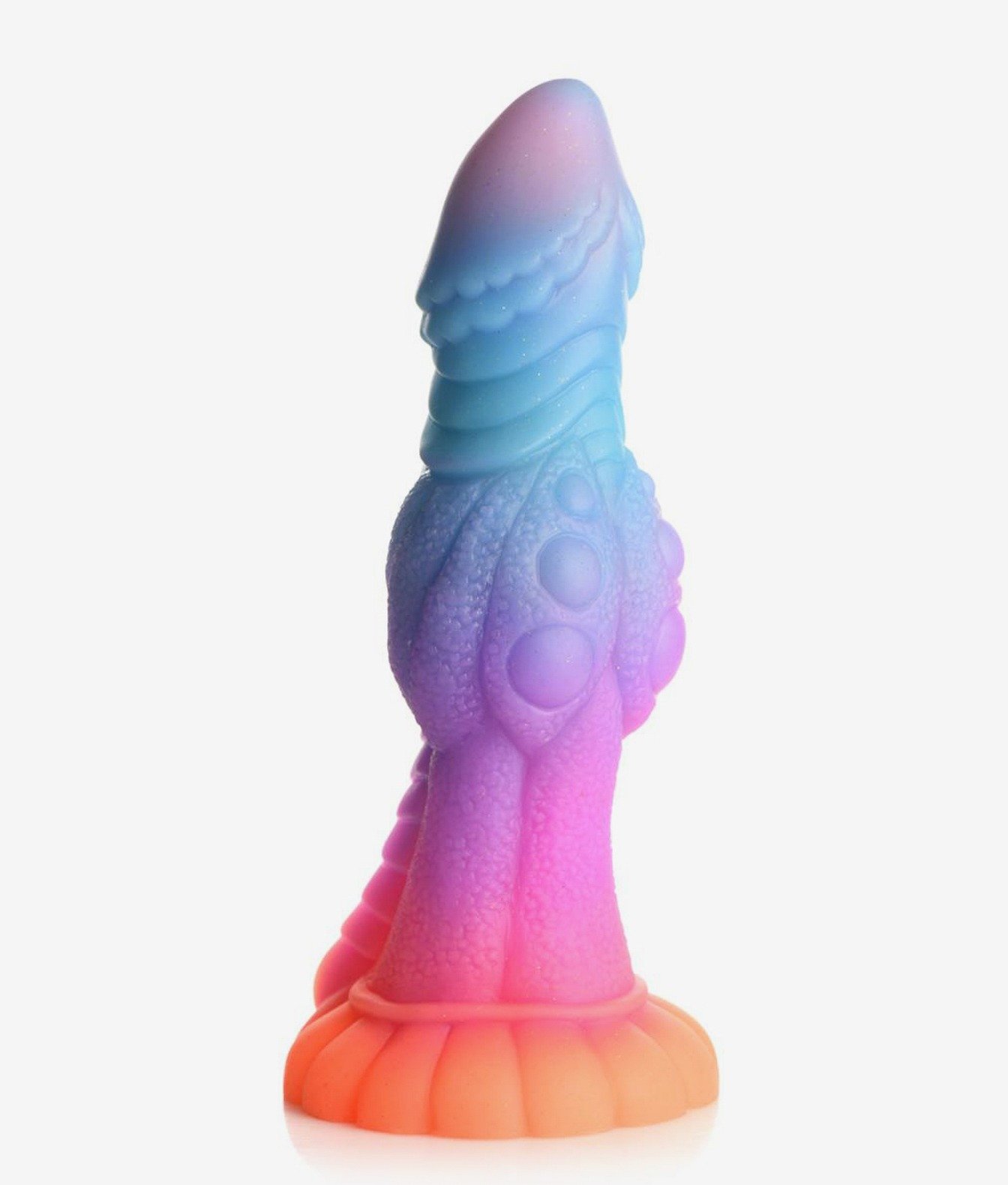 Glow-In-The-Dark Alien dildo z przyssawką