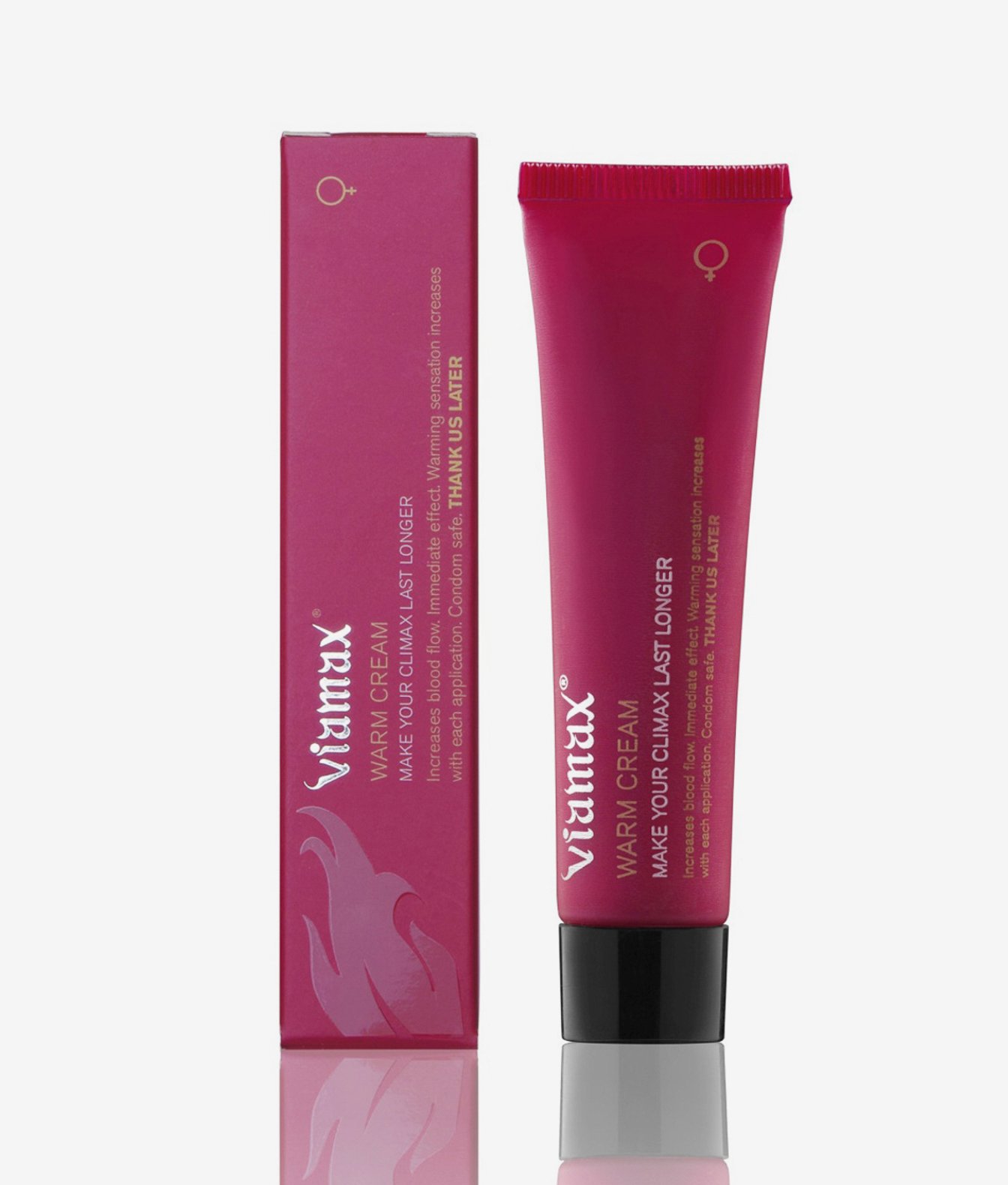 Viamax Warm Cream 15 ml żel rozgrzewający