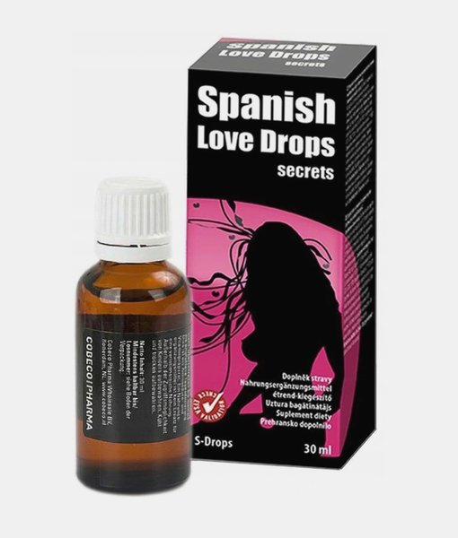 Cobeco Spanish Love Drops Secrets środek zwiększający libido