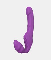Dream Toys vibes of love double dipper purple wibrator króliczek thumbnail