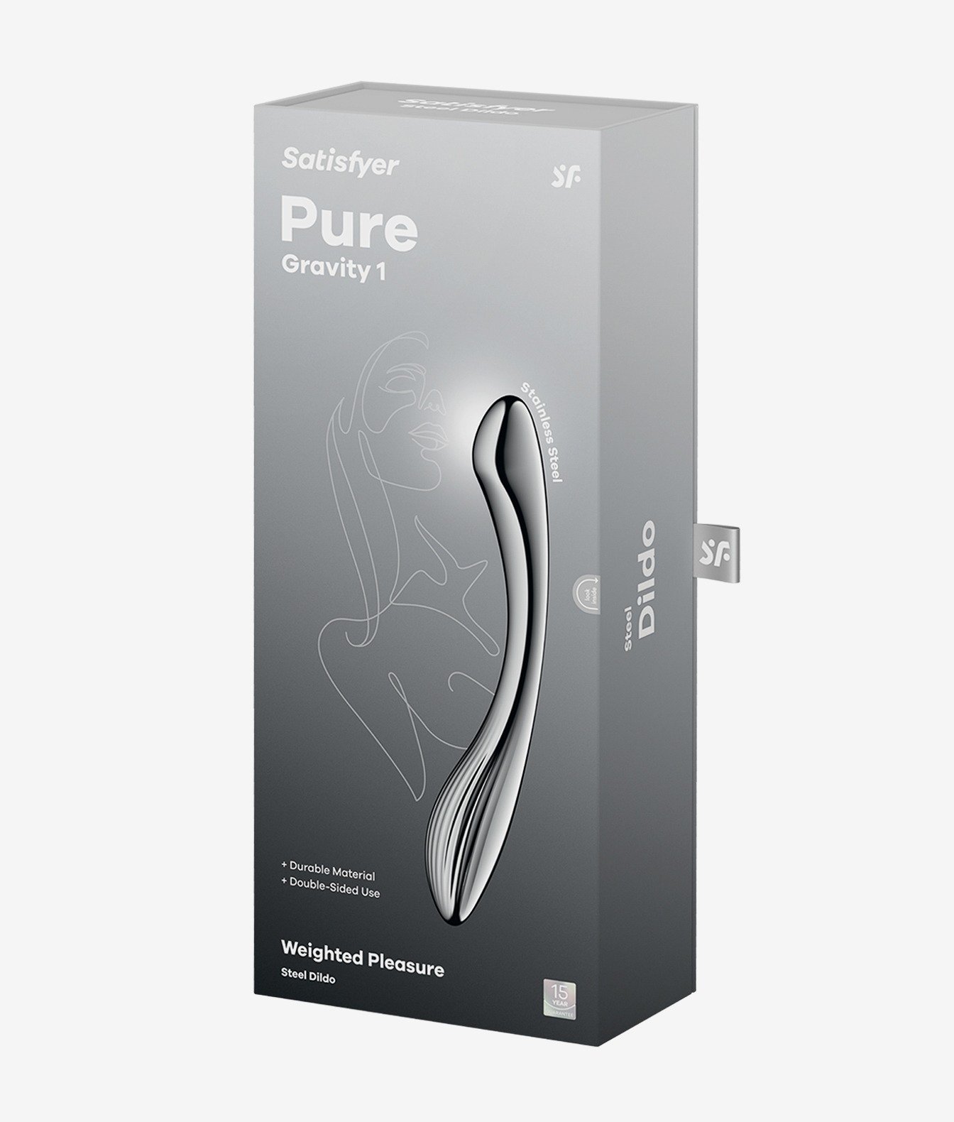Satisfyer Pure Gravity 1 masażer stalowy