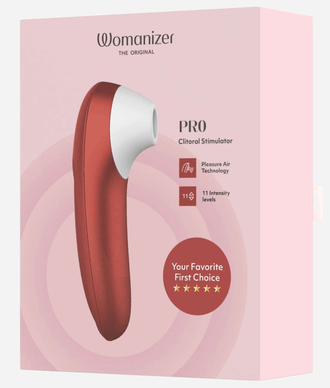 Womanizer Pro czerwony