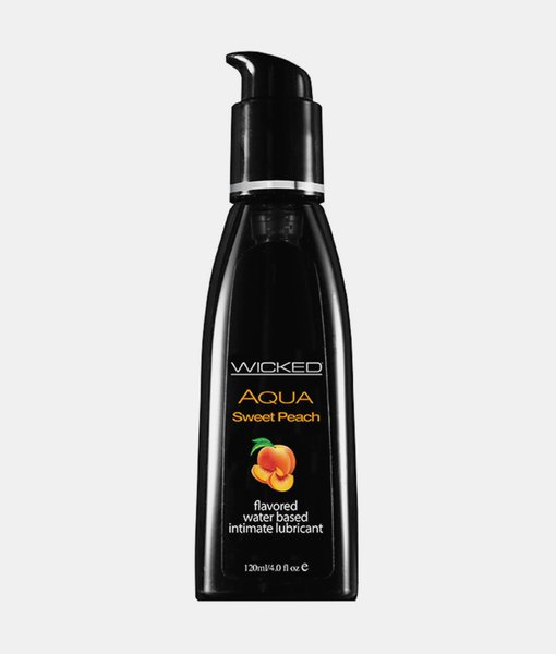 Wicked Aqua słodka brzoskwini o smaku 120 ml lubrykant na bazie wody