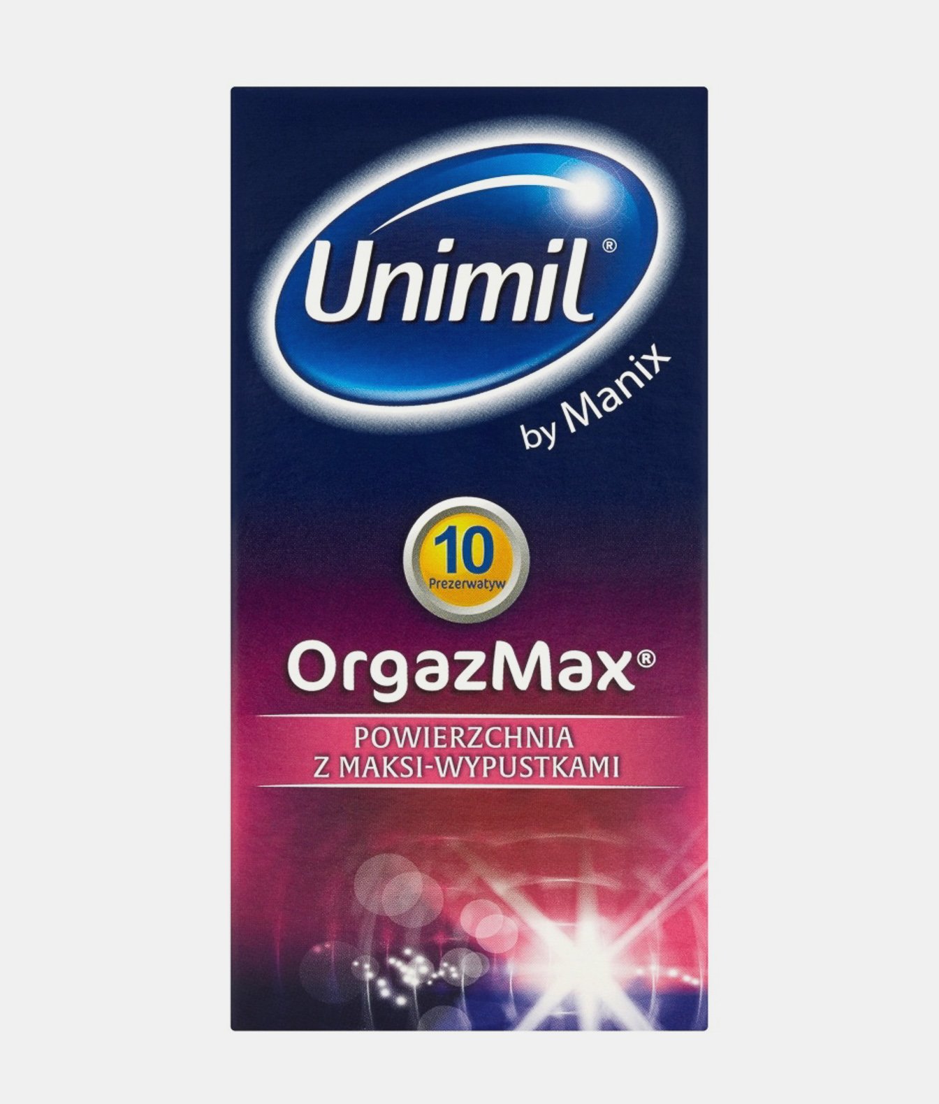 Unimi box 10 orgazmax Prezerwatywy 10 szt