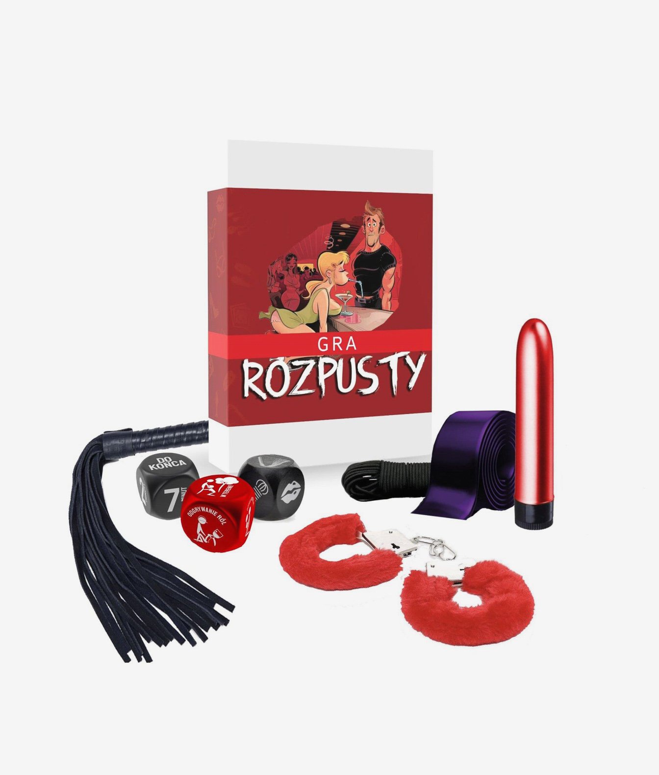 Grammi Gra Rozpusty edycja anime zestaw akcesoriów dla par