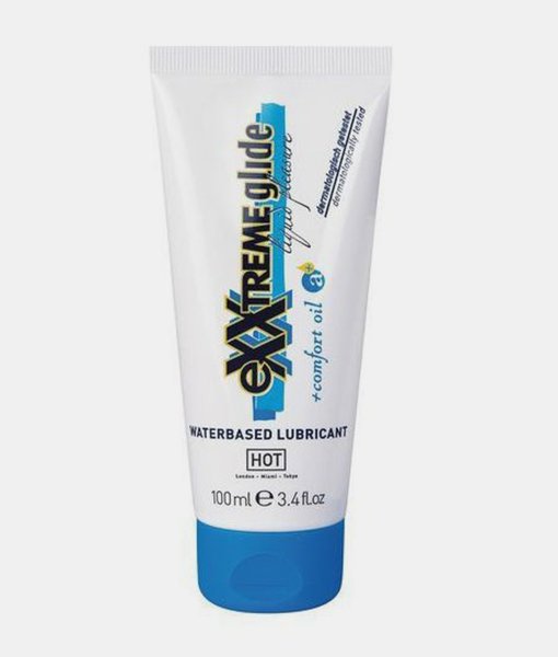 HOT Exxtreme Glide Waterbased Lubricant Comfort Oil A 100 ml zestaw
