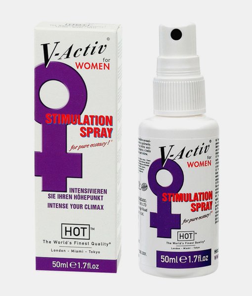 HOT V Activ Stimulation spray For Women 50ml spray wzmacniający doznania dla Pań