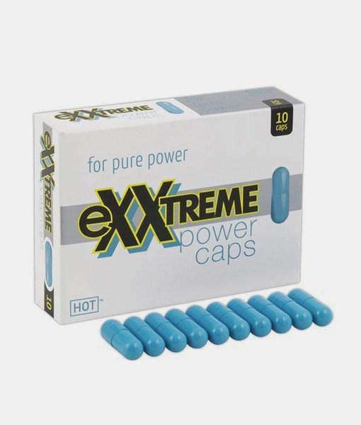 HOT Exxtreme Power Caps 10 szt Kapsułki na potencje