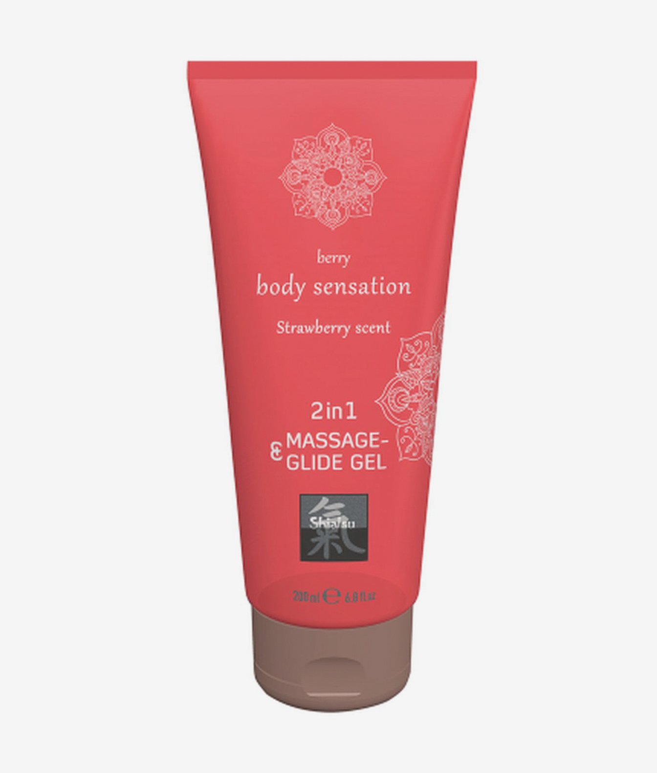 HOT Shiatsu 2In1 Massage Glide Strawberry Scent 200ml żel do masażu