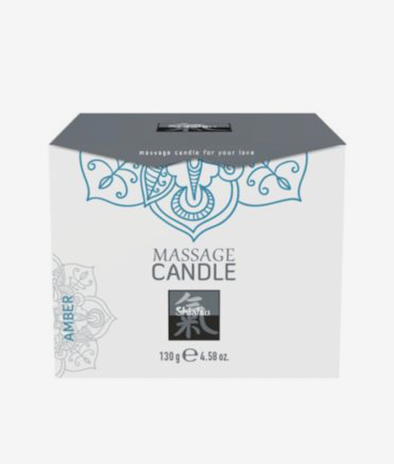 HOT Shiatsu Massage Candle Amber 130G Świeca do masażu