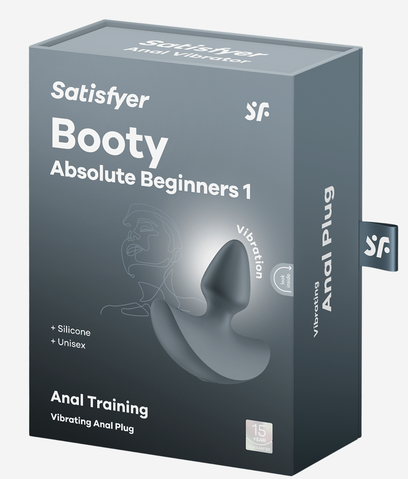 Satisfyer Booty Absolute Beginners 1 wibrujący plug analny
