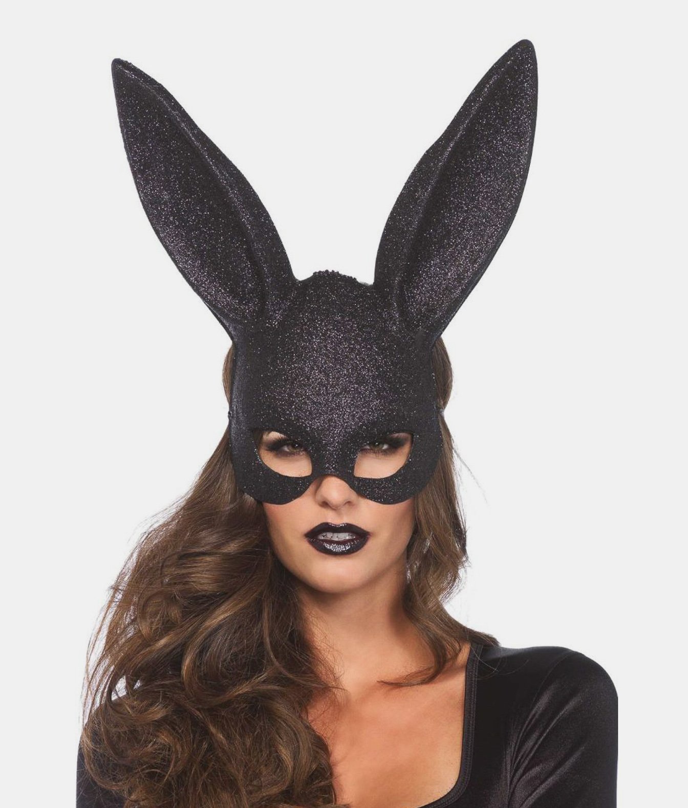 Leg Avenue 3760 Glitter Masquerade Rabbit Mask maska królika dla kobiety