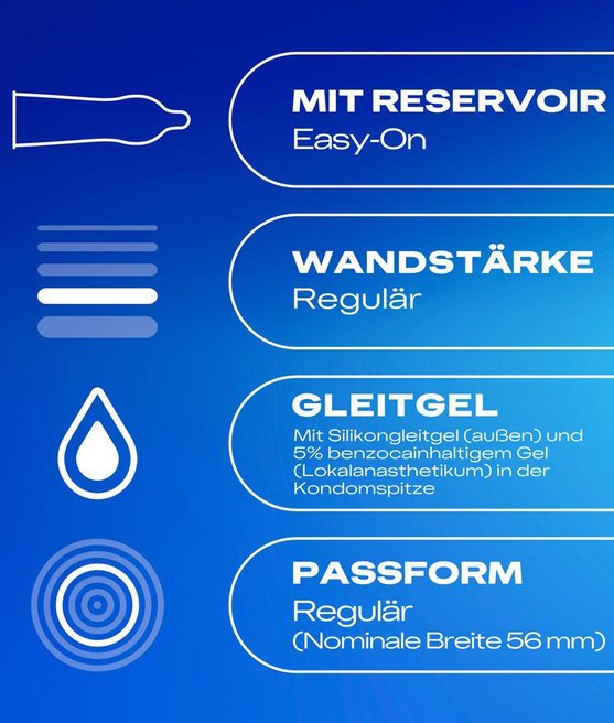 Durex Performa 40 sztuk prezerwatywy opóźniające wytrysk
