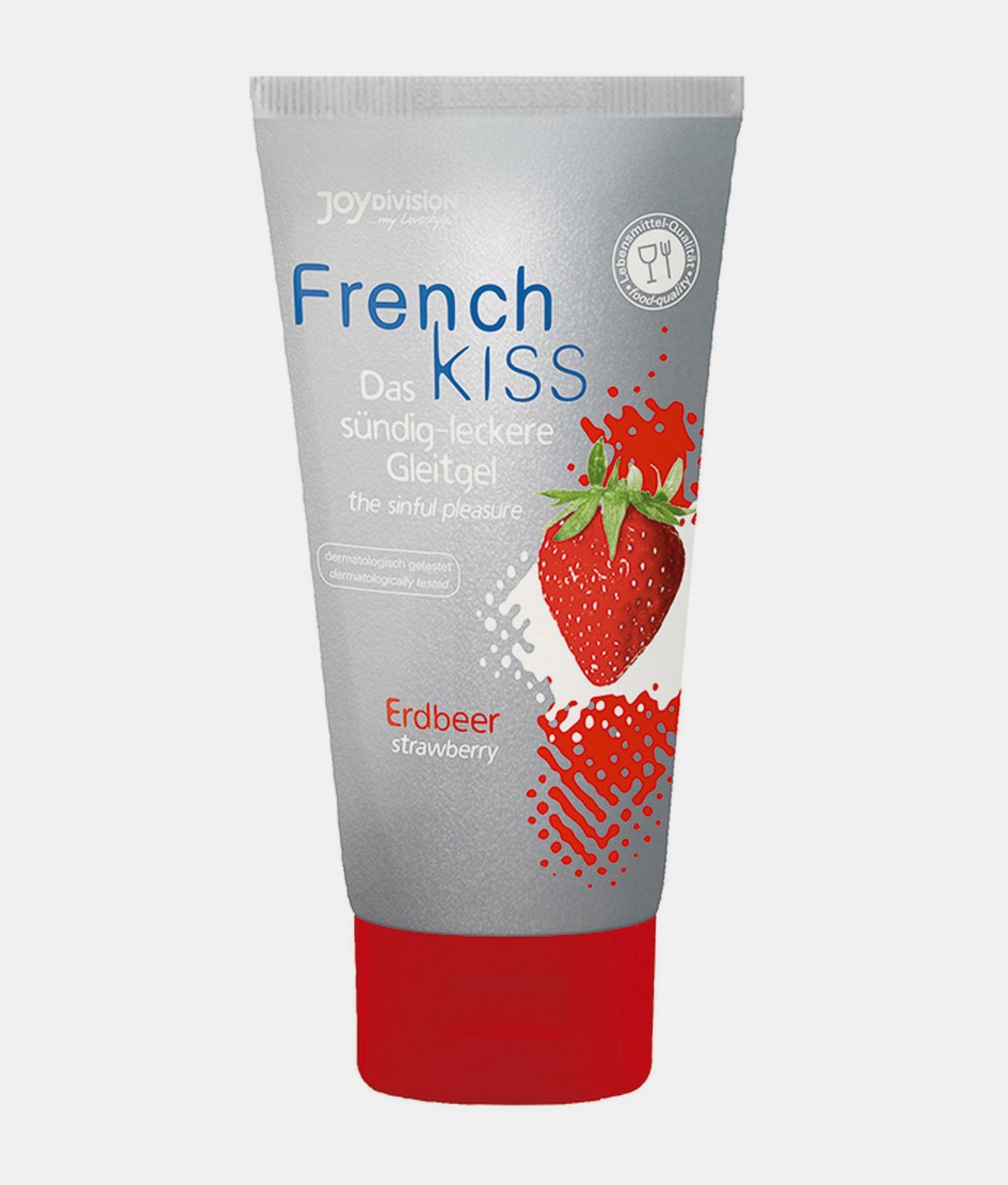 JoyDivision Frenchkiss Strawberry 75 ml żel oralny na bazie wody
