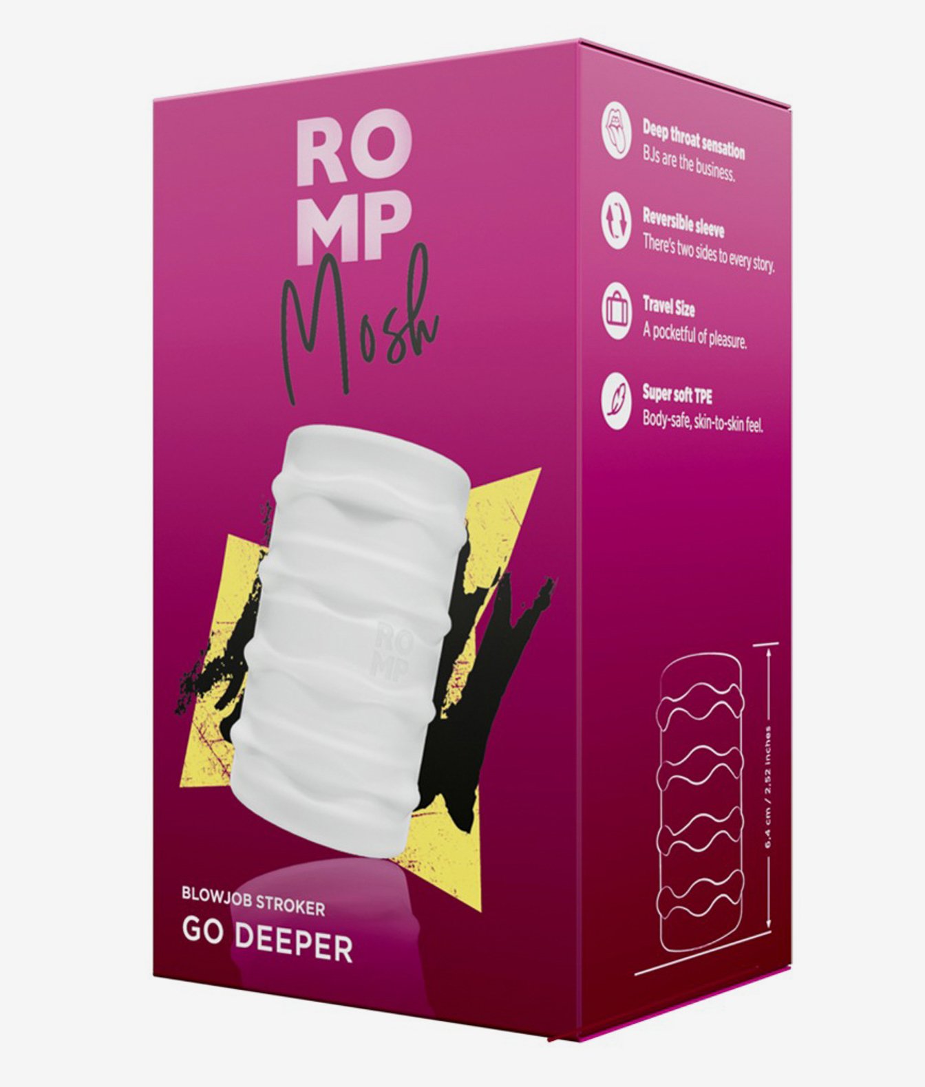 Romp Mosh masażer osobisty z elastyczną strukturą