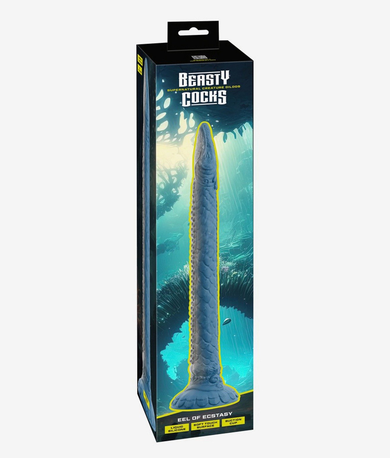 You2Toys Beasty Cocks Eel of Ecstasy dildo z przyssawką