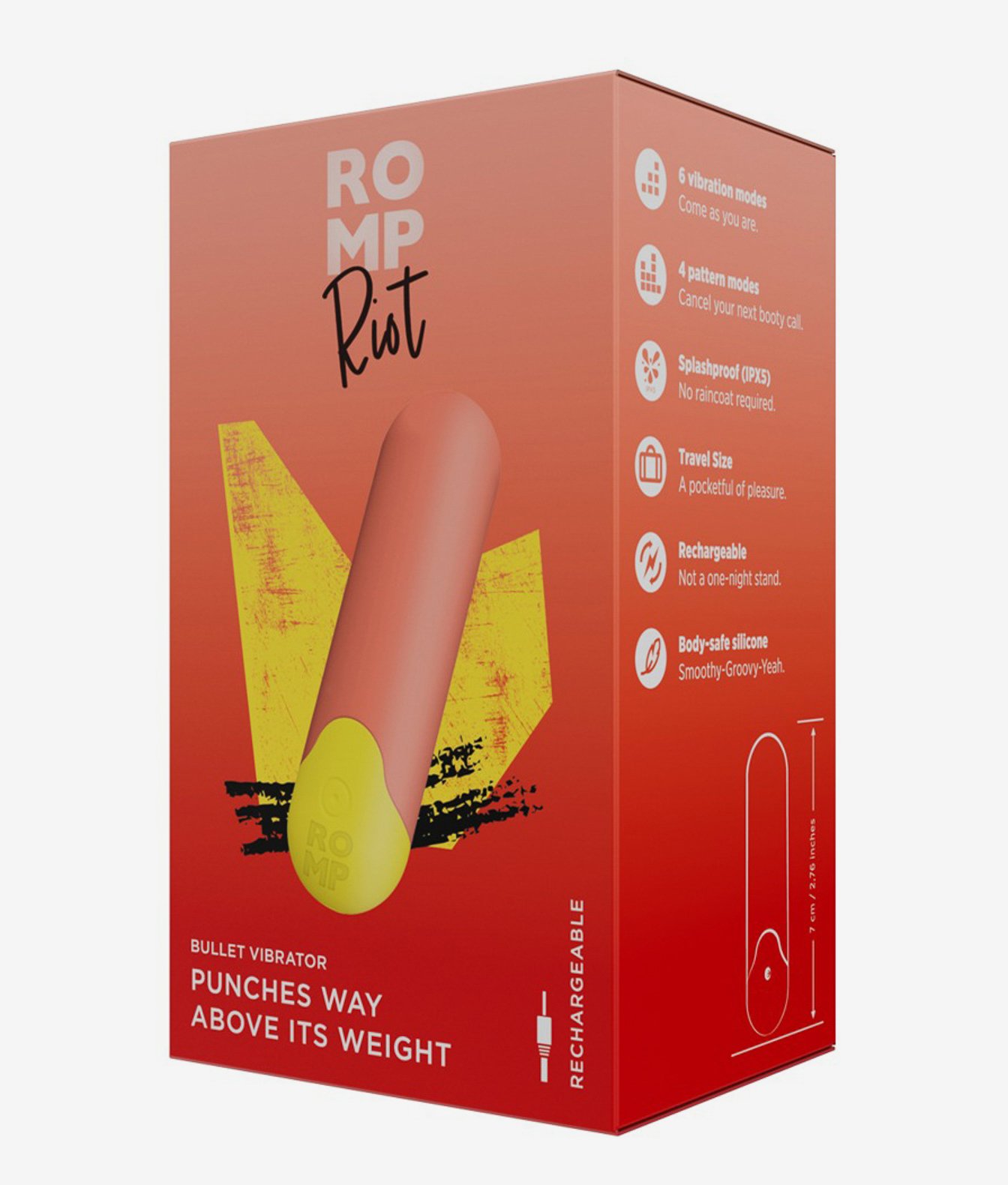 Romp Riot masażer kompaktowy