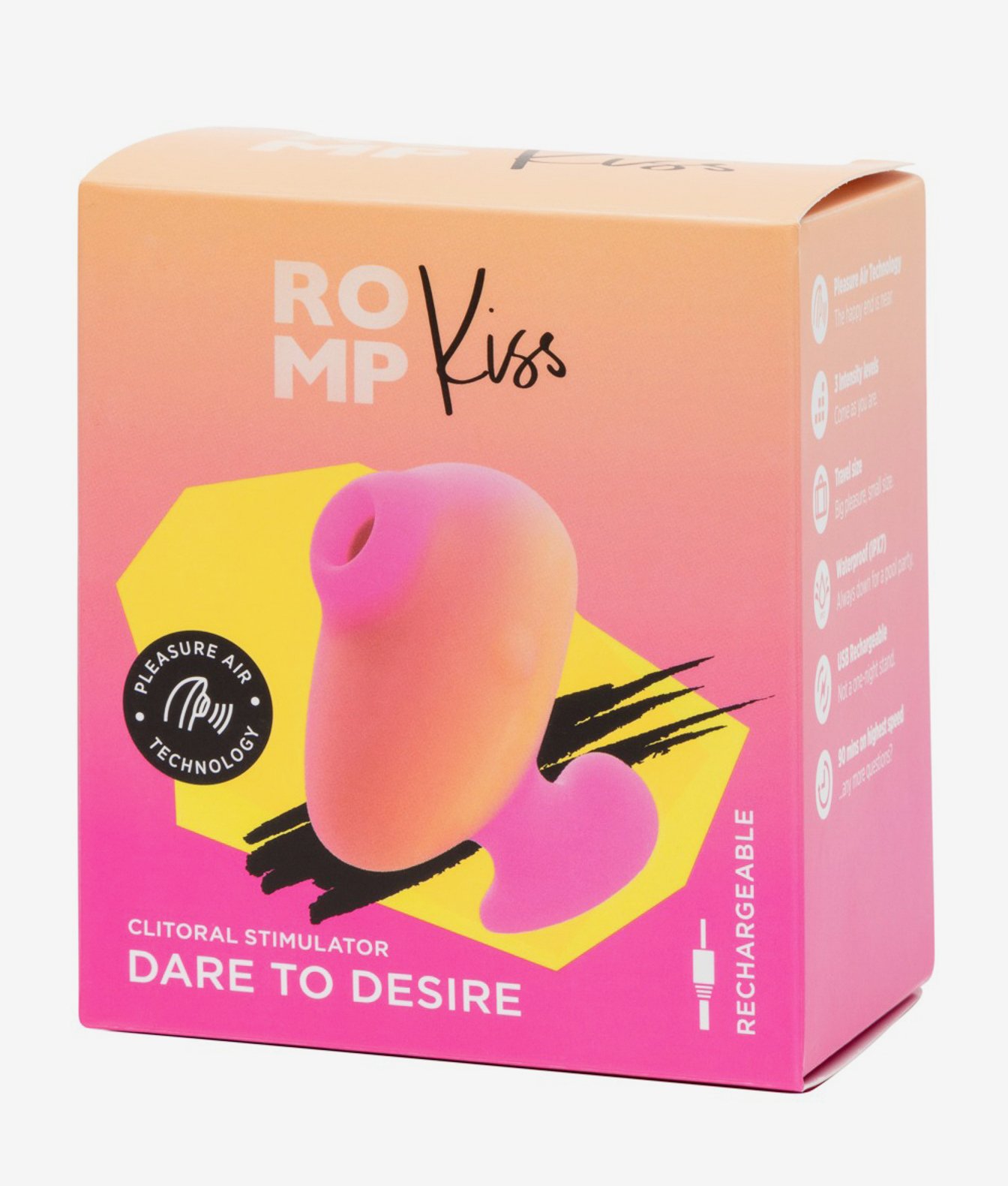 Romp Kiss masażer z technologią pulsacji powietrza