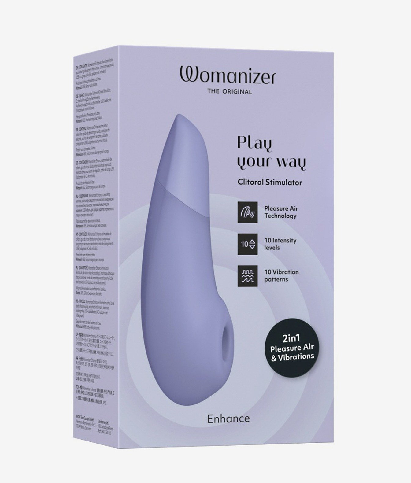 Womanizer Enhance z technologią Pleasure Air 