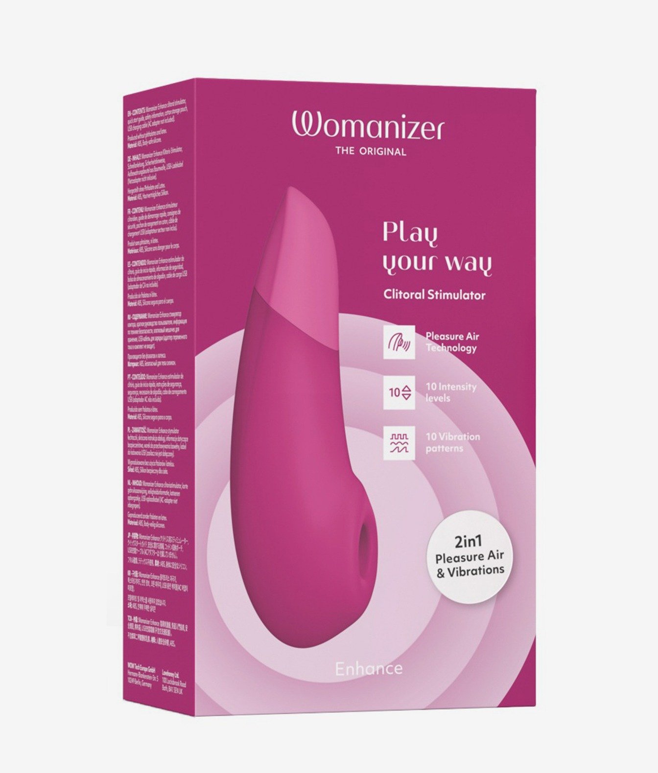 Womanizer Enhance z technologią Pleasure Air 