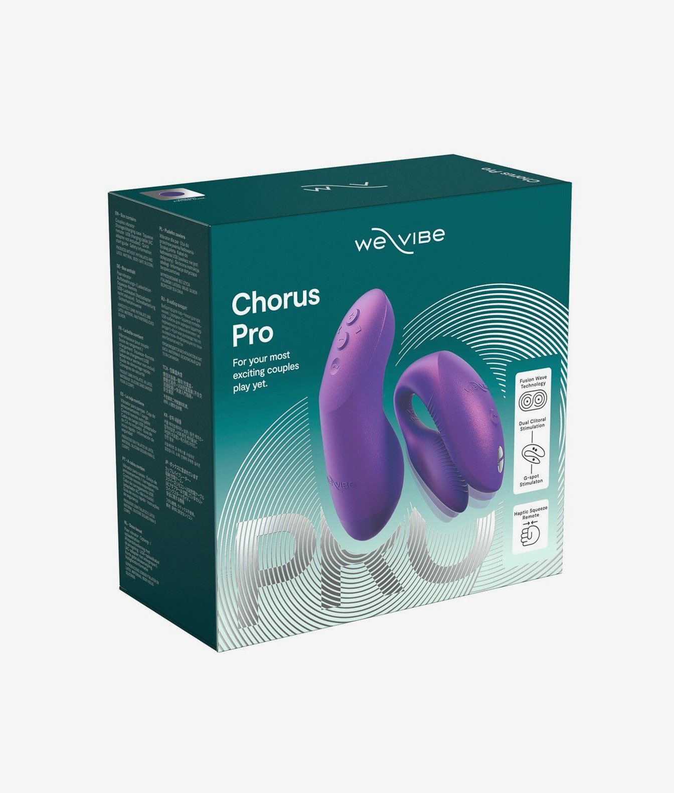 We-Vibe Chorus Pro masażer dla par Fusion Wave i 3 silnikami