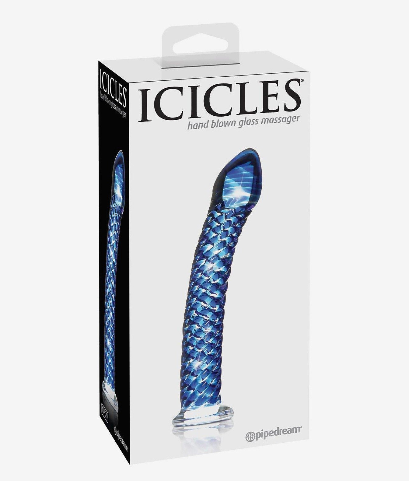 Pipedream Icicles No. 29 szklany masażer