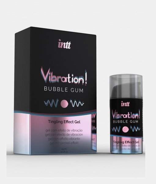 INTT Vibration Bubble Gum 15 ml żel stymulujący dla par