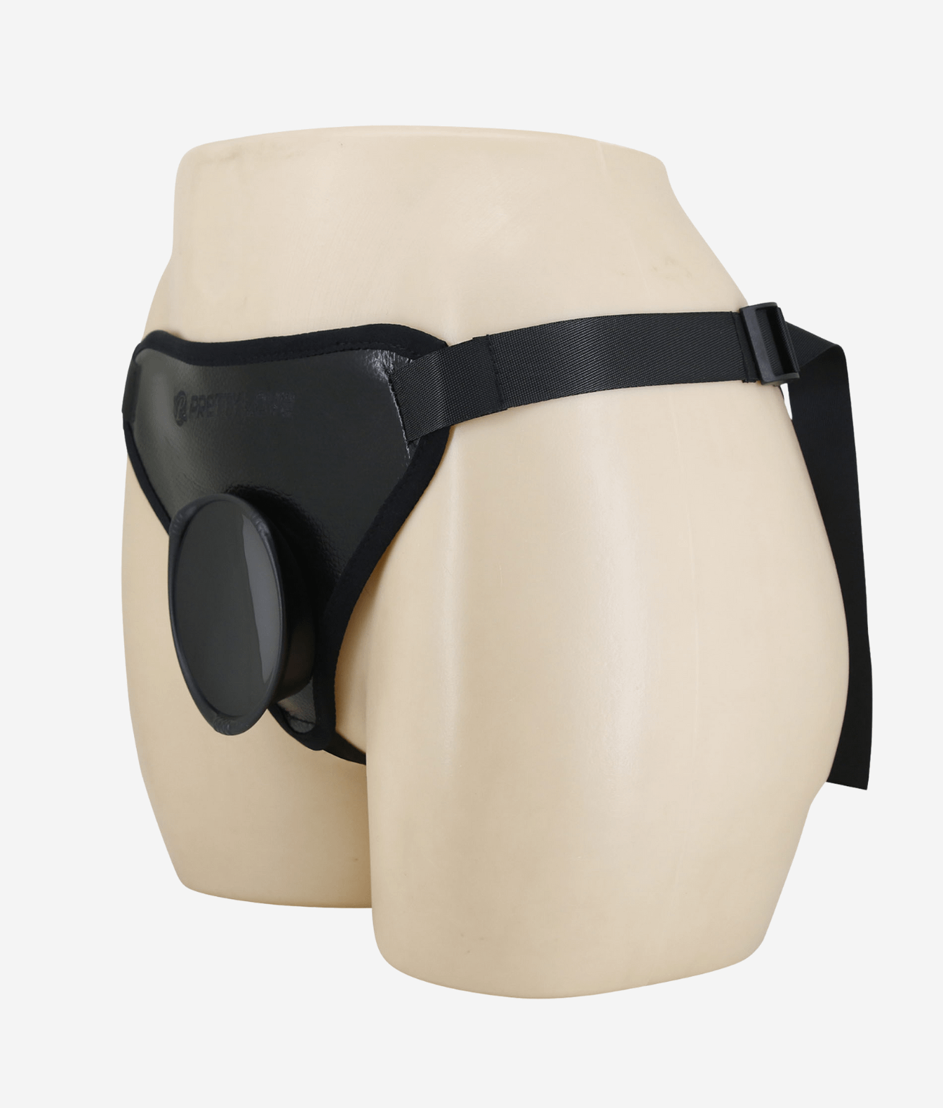 Pretty Love Fogg II Black Universal Harness Briefs czarne