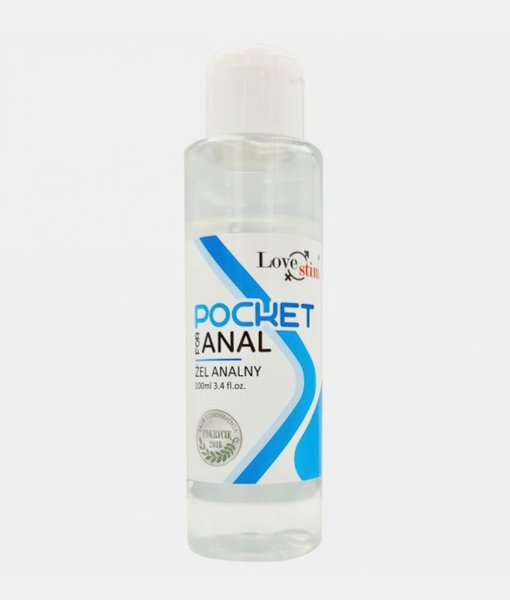 Love Stim Pocket In Anal 100 ml lubrykant analny na bazie wody