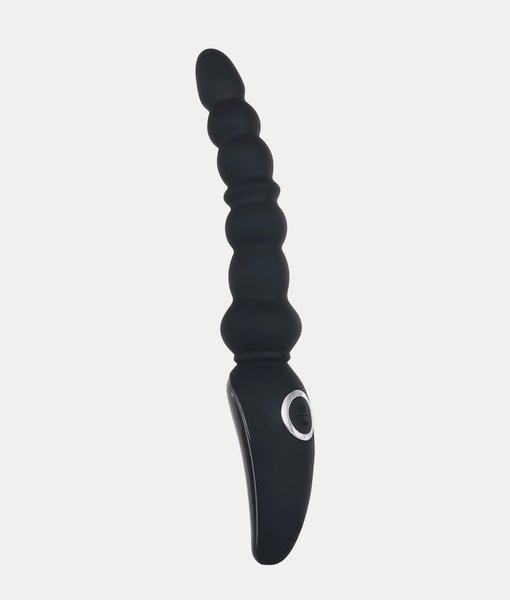 Evolved magic stick black wibrator analny