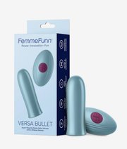 FemmeFunn versa bullet with remote light blue bullet wibrator thumbnail