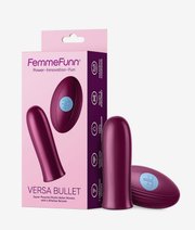 FemmeFunn versa bullet with remote dark fucshia bullet wibrator thumbnail
