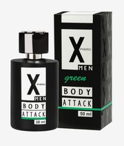 Aurora cosmetics X Phero Body Attack Green for men feromony męskie thumbnail