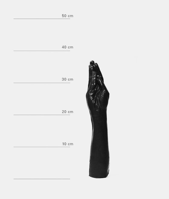 All Black Fisting Dildo 39 cm 