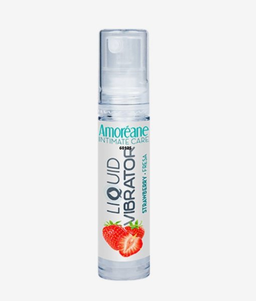Amoreane liquid vibrator 10 ml strawberry