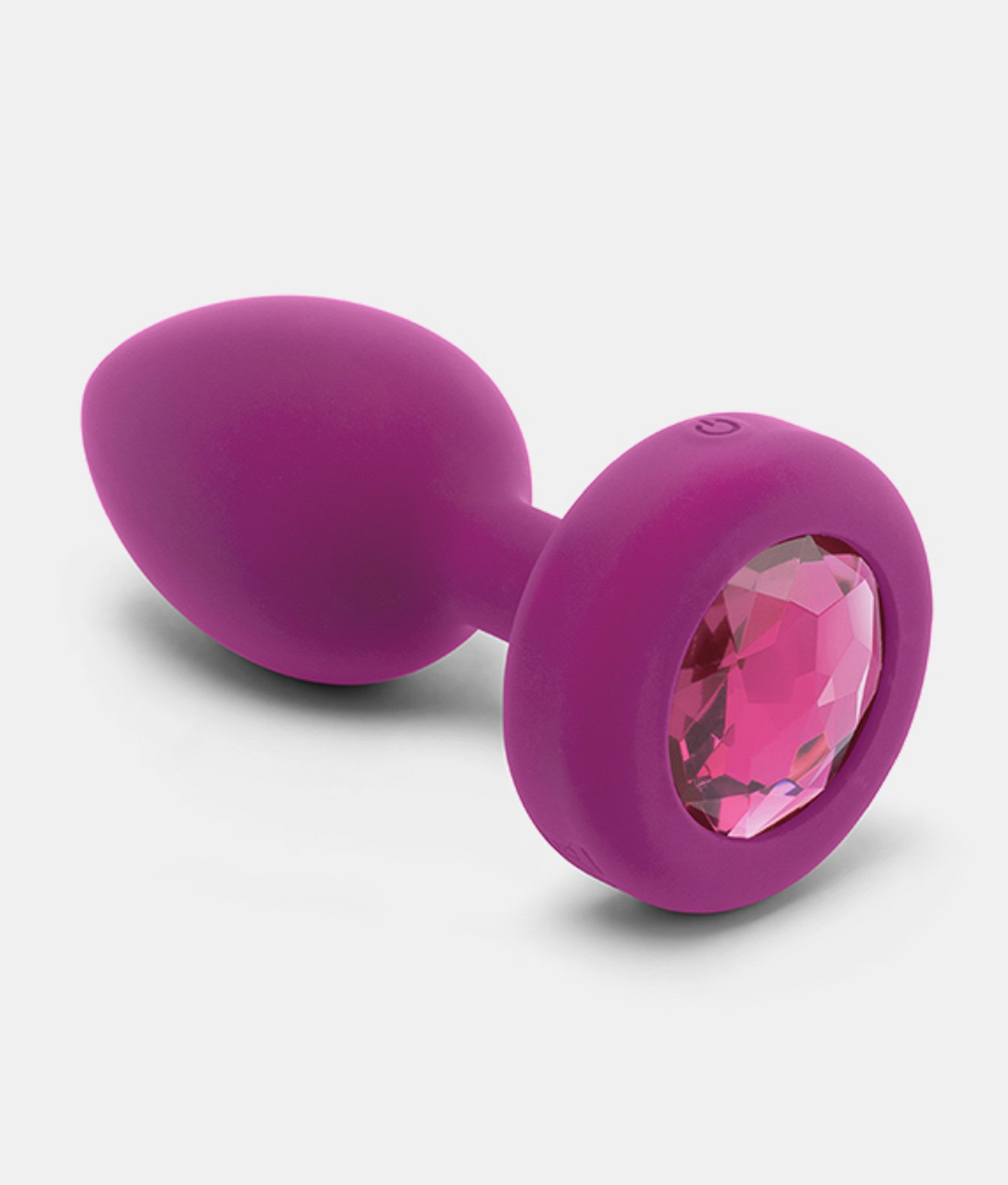 B-Vibe Vibrating Jewel Plug S/M wibrujący korek analny 