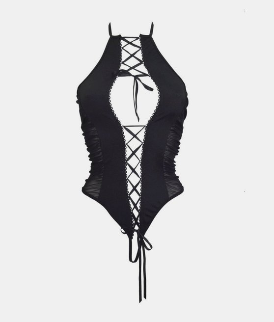 Beauty Night Fashion Gisele body z otwartym krokiem