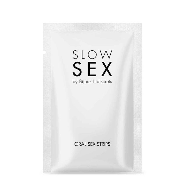 Bijoux Indiscrets Slow Sex Oral Sex Strips płatek do seksu oralnego
