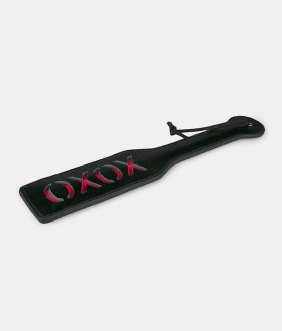 Black Leather Paddle packa