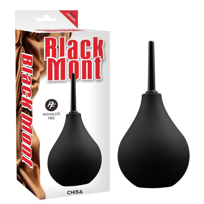 Chisa Novelties Black Mont gruszka do lewatywy