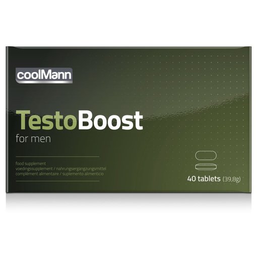 Cobeco Coolmanntestoboost 40 Tab Tabletki wzmacniające dla panów