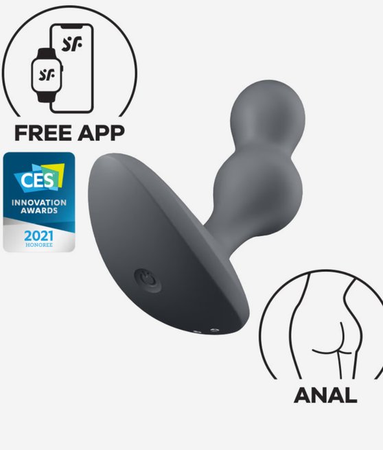 Satisfyer Deep Diver wibrator analny na aplikację