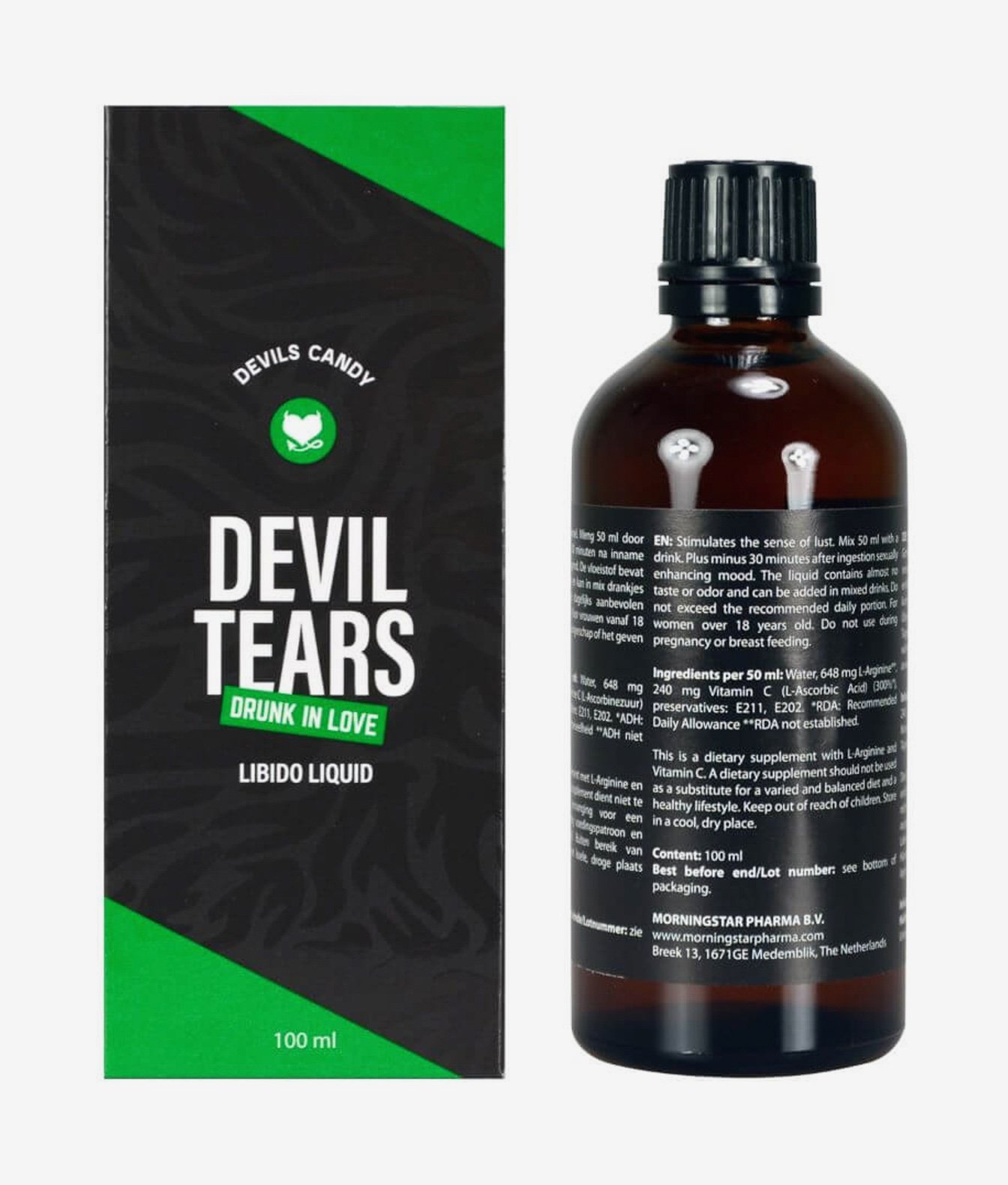 Devils Candy Devils Tears Libido Liquid kropelki zwiększające libido