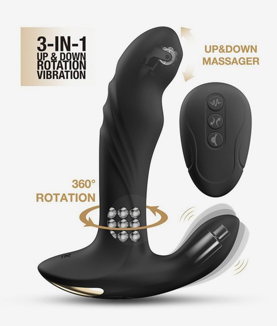 Dorcel Multi P-Joy wibrujący masażer prostaty sterowany pilotem