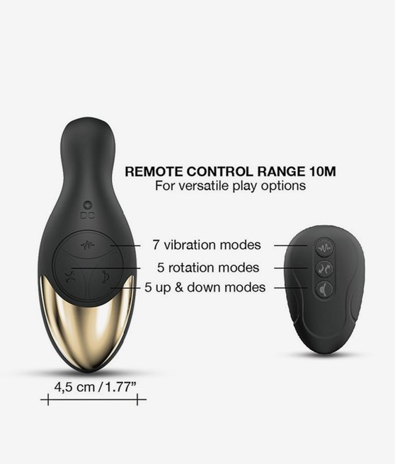 Dorcel Multi P-Joy wibrujący masażer prostaty sterowany pilotem