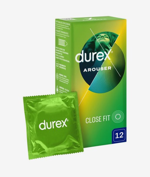 Durex Arouser prezerwatywy pokryte prążkami